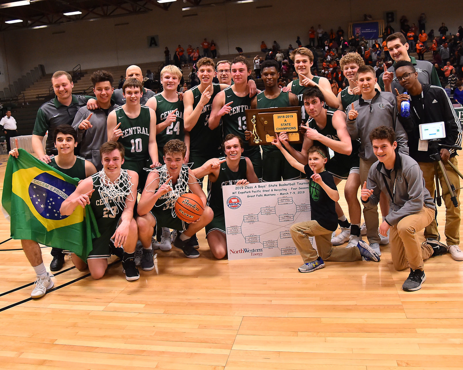 Class A Boys Basketball - Billings Central Rams